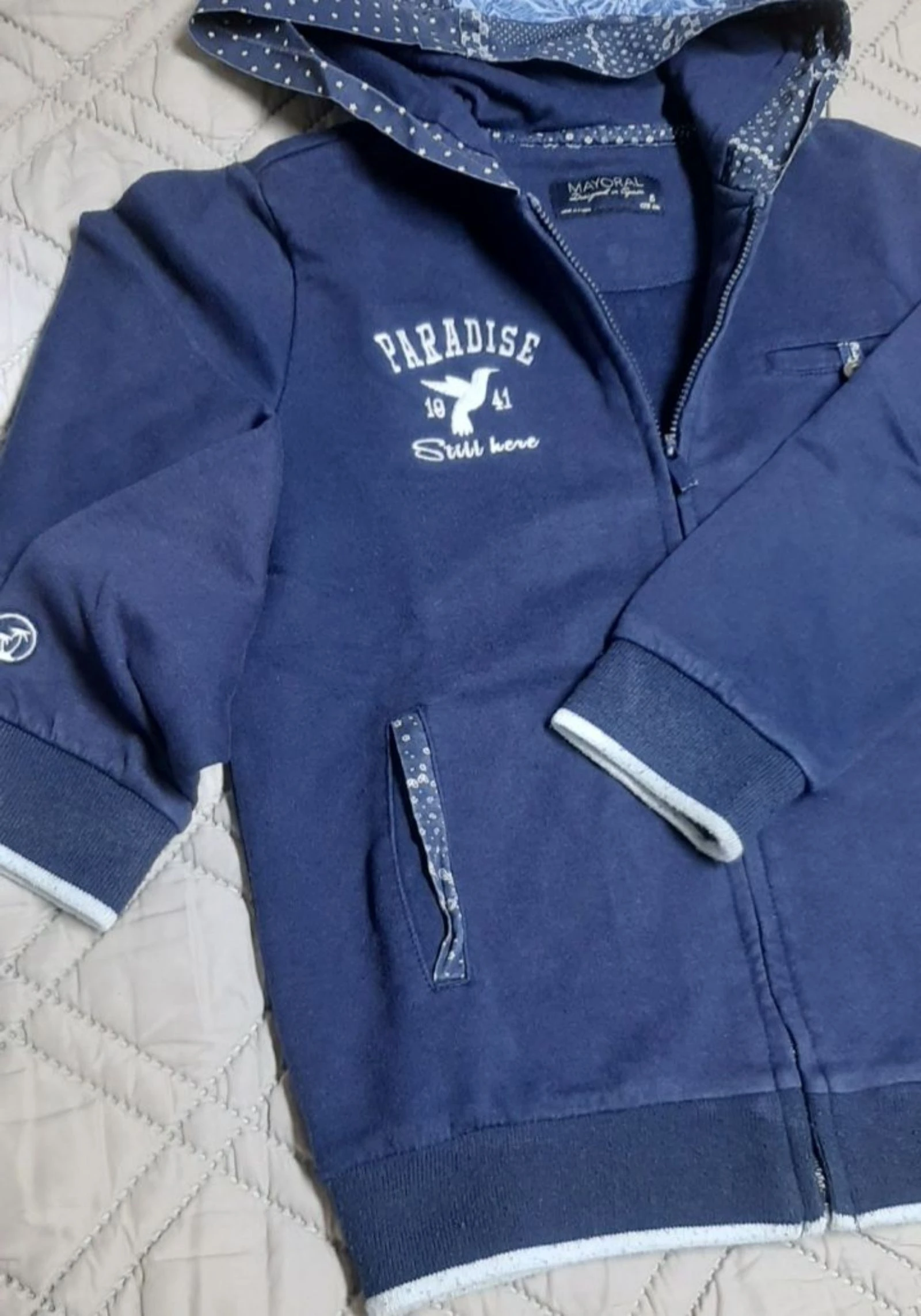 Hooded jacket - boy - 8 years - Mayoral – photo 3